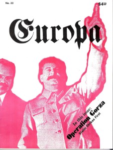 The Europa Magazine #23 - Cover