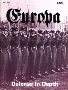 The Europa Magazine #25 - Cover