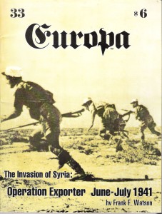 The Europa Magazine #33 - Cover