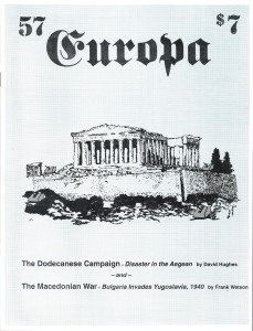The Europa Magazine # 57 - Cover