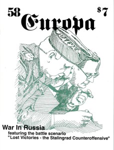 The Europa Magazine # 58 - Cover