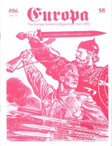 The Europa Magazine #86 - Cover