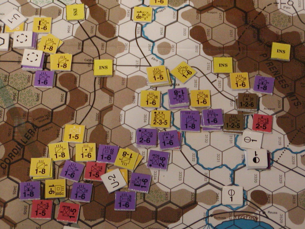FWtBT No 4 - OCT II 36: Tactical view. Pressure continues on the Elbro Valley front.