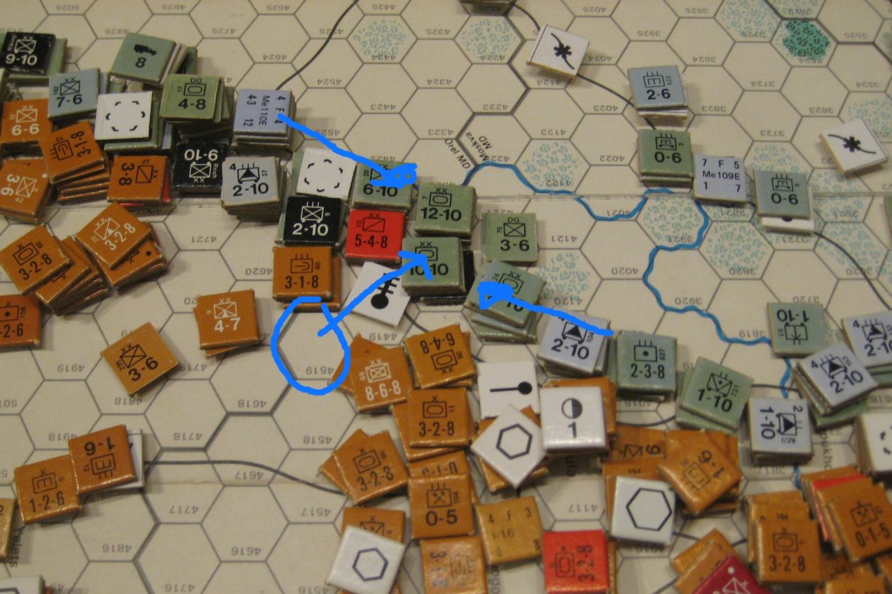 Axis Feb II 1942: Breakout of encircled Axis Armored Corps