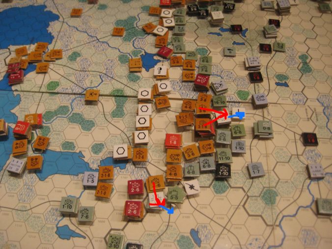 Soviet Mar I 42: Soviet winter offensive slowly pushes Germans back into the Baltic