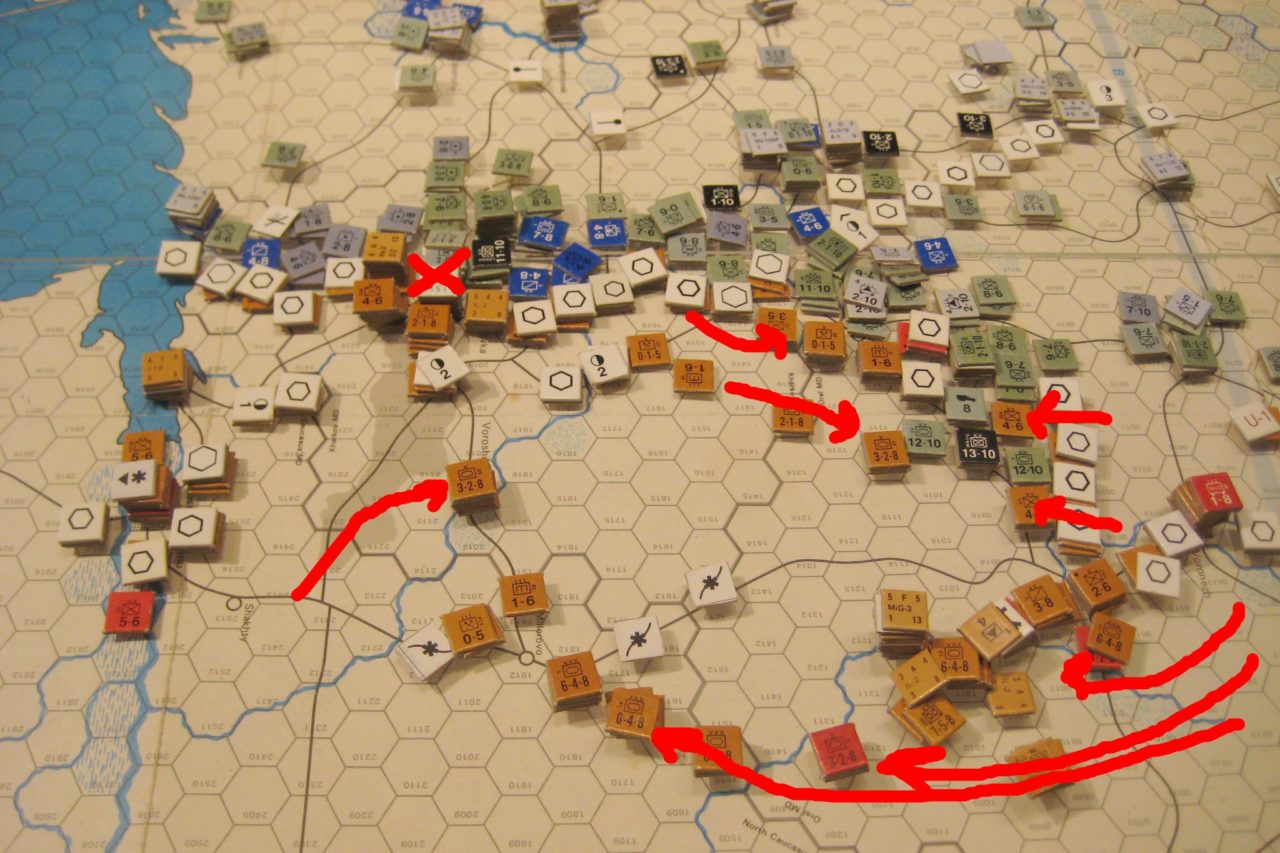 Soviet Turn: The Southern Front moves to contain the Axis assault