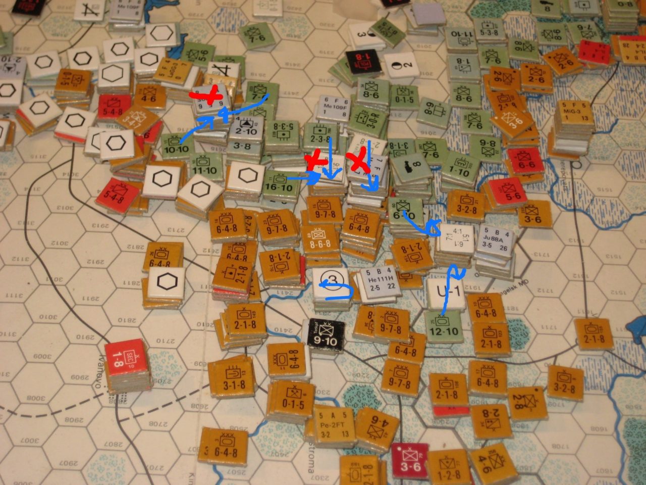 Collapse of the summer offensive