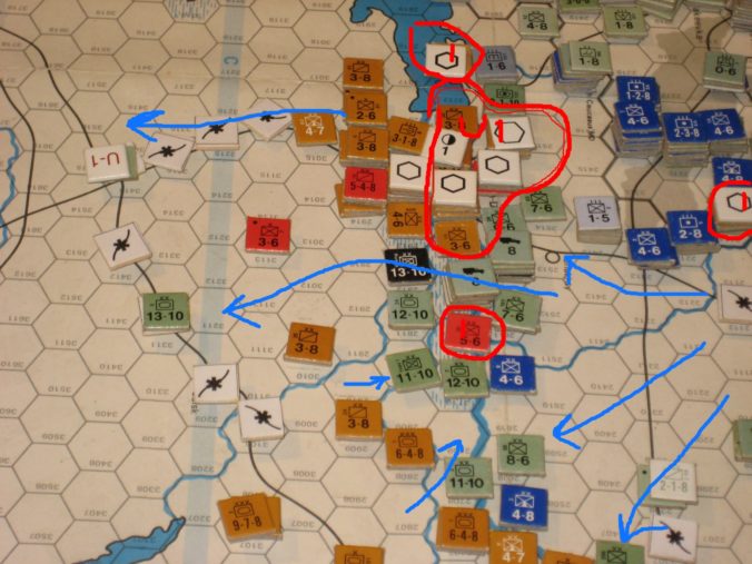 The Axis pushes past Rostov