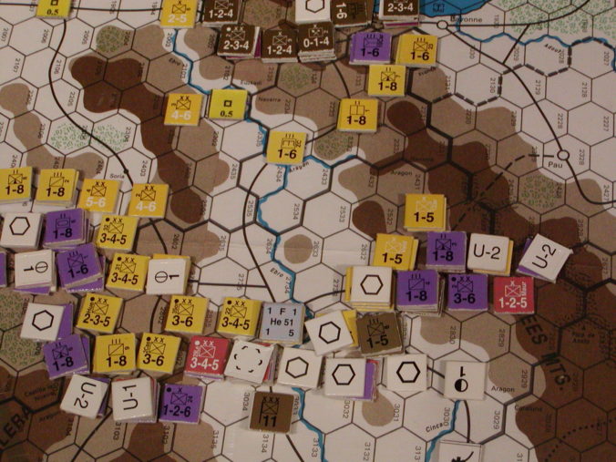 FWtBT No 4, MAR I 37: The Republican right flank pushes on though the Pyrenean foothills.
