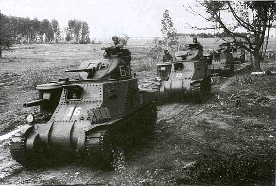 Soviet M3 Lee tanks of the 6th Guards Army Kursk July 1943
