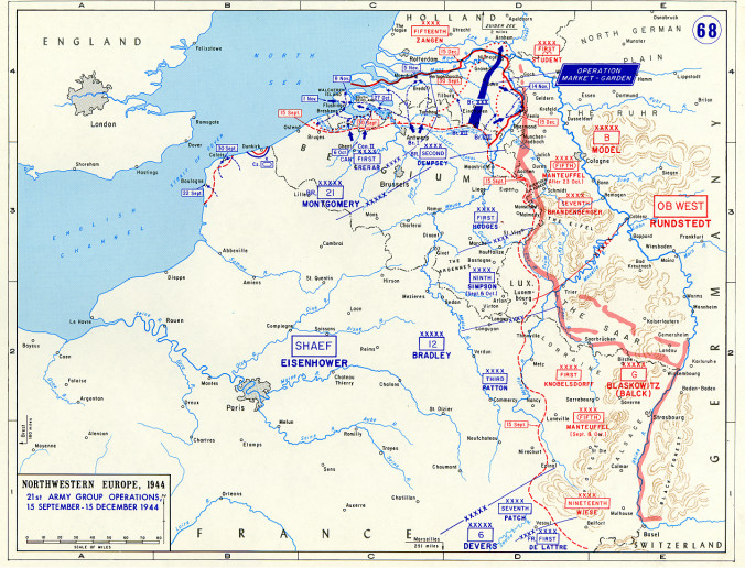 21st Army Group Operations 15 Sep - 15 Dec 1944