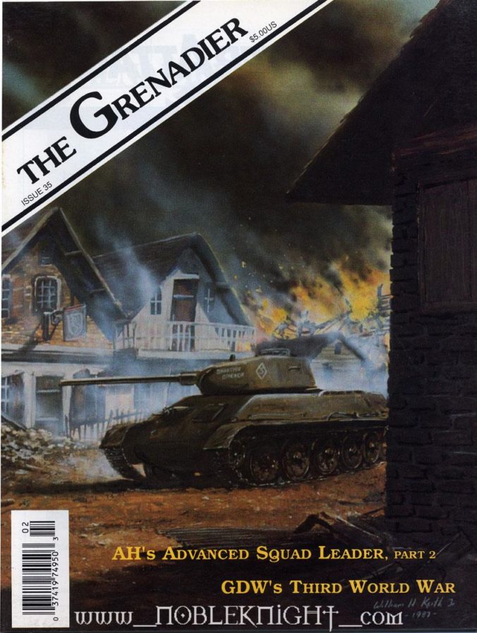 The Grenadier # 35 - Cover