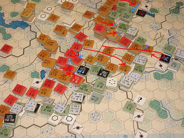 The Soviets advance to the gates of Vitebsk