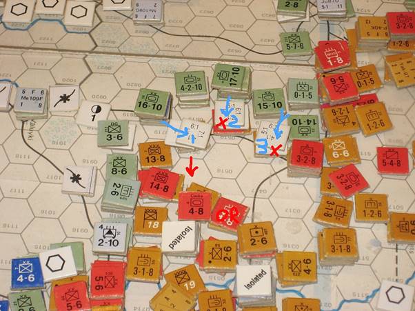 Battle of the Ukraine continues with an Axis riposte against the Soviet penetration