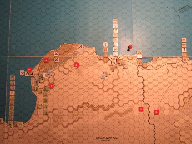ME/ER-II Scenario: Apr I 41 Allied EOT dispositions; Eastern Libya and Western Egypt