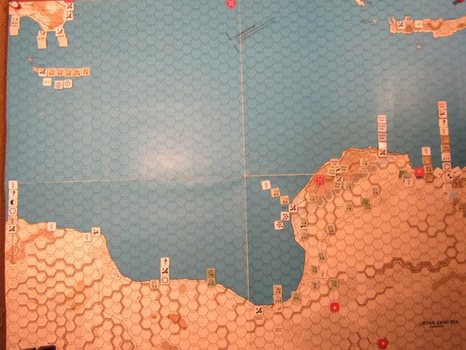 WW ME/ER-II/Crete Scenario Apr I 41 Axis EOT dispositions: Libya and Sicily