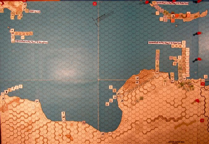 Jun I 41 Axis end of Initial Phase dispositions: Libya, Sicily, Malta, and Crete