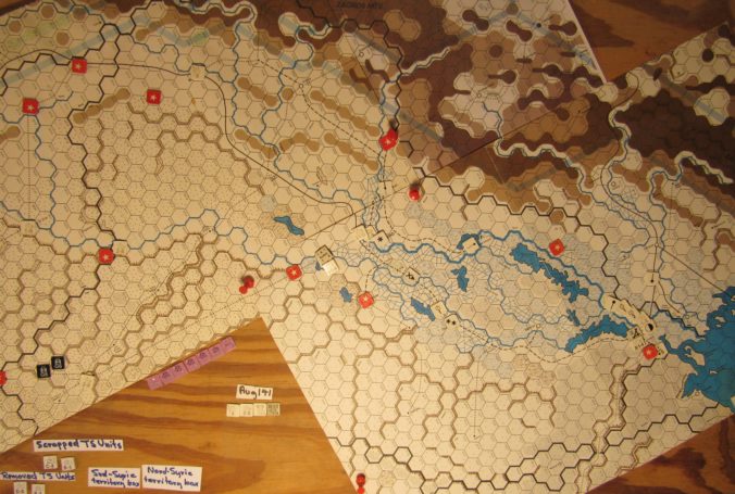 Jul II 41 Allied end of the I. Phase dispositions: Iraq