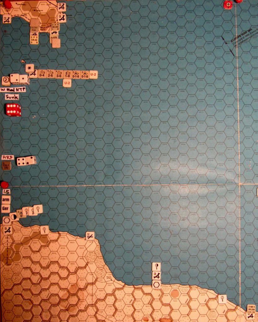 Jul II 41 Allied naval movement step of the M. Phase action details: the Malta convoys.