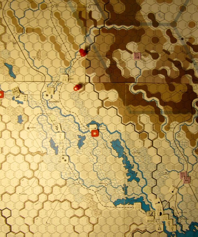 Jul II 41 Allied EOT dispositions: Eastern Iraq and western Iran