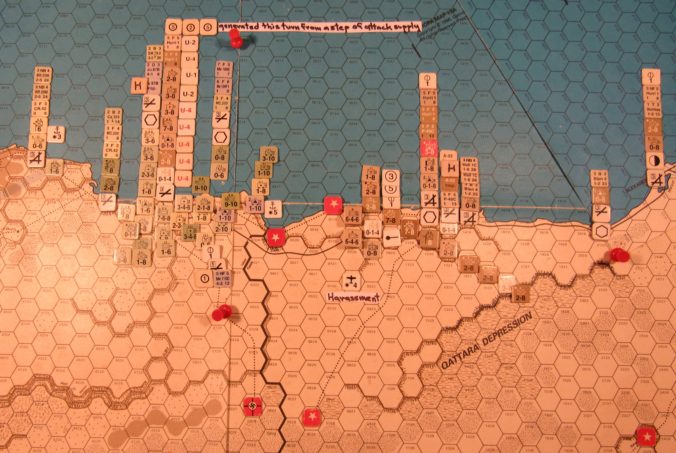 Sep I 41 Axis end of the Initial Phase dispositions, Western Desert