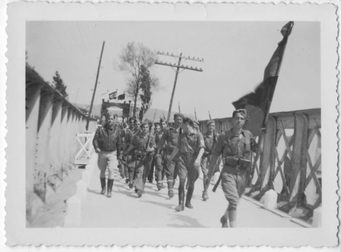 Nationalist Troops enter Soto de Barco, June 1936