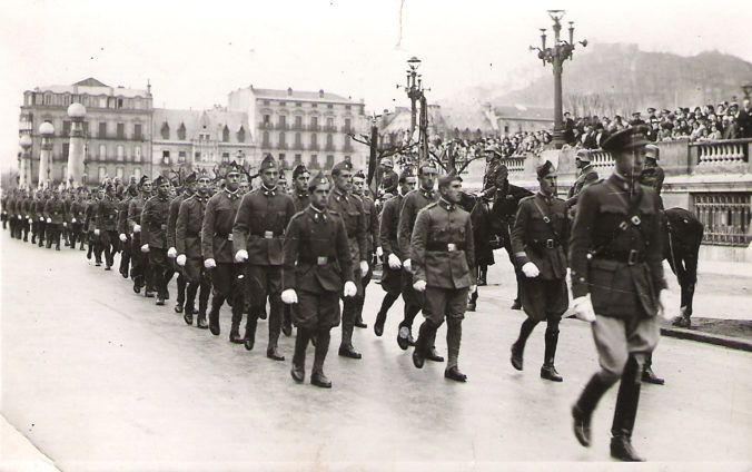 The Spanish 6th Division on Parade, May 30th, 1936