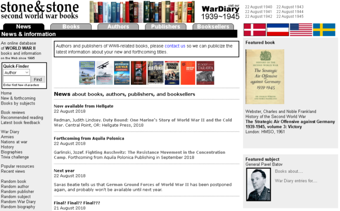 Screenshot of stonebooks.com