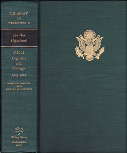 Cover of the official "US Army in World War II"